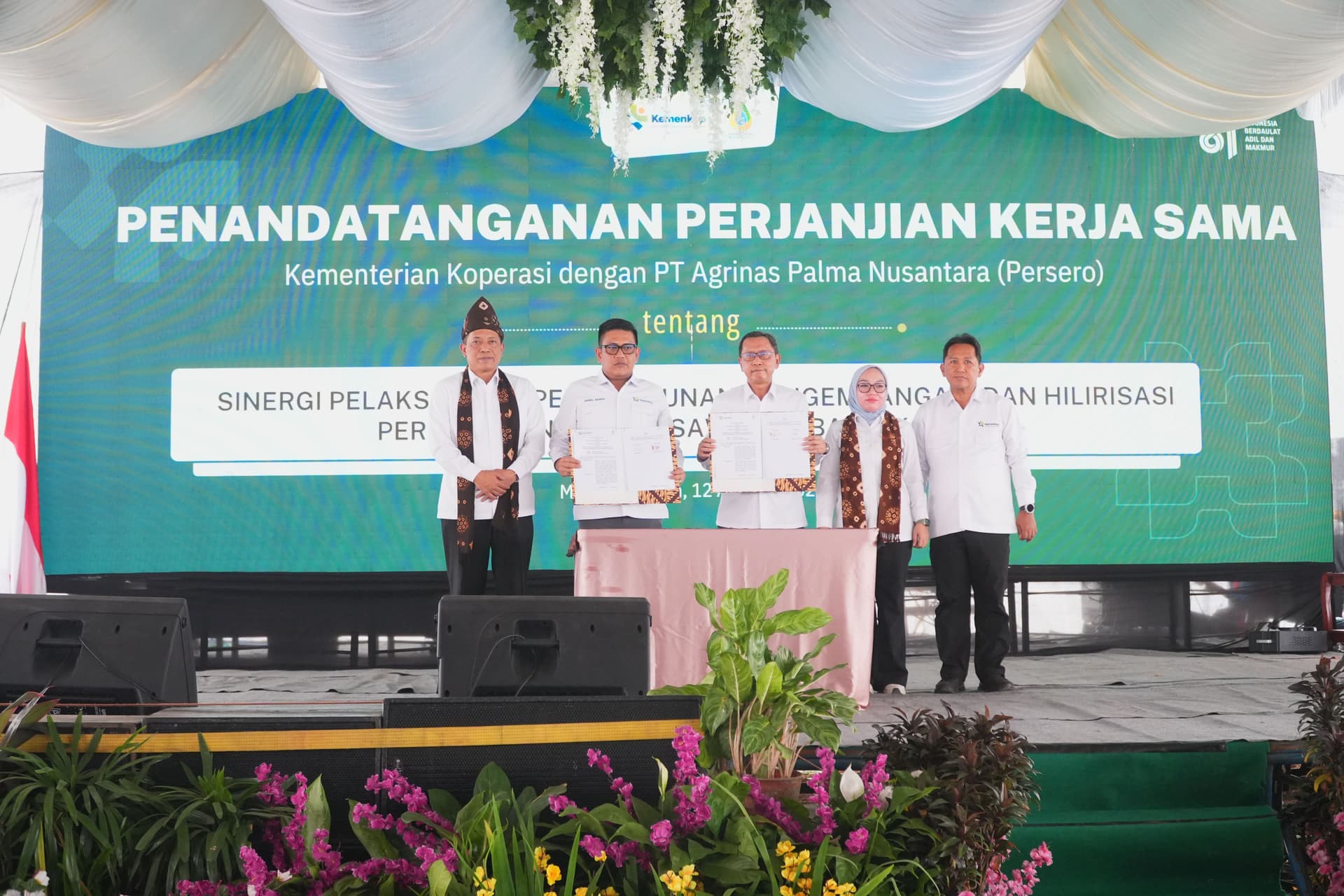 Tingkatkan Pengelolaan dan Hilirisasi Sawit Berbasis Koperasi, PT Agrinas Palma Nusantara (Persero) Bersinergi dengan Kementerian Koperasi