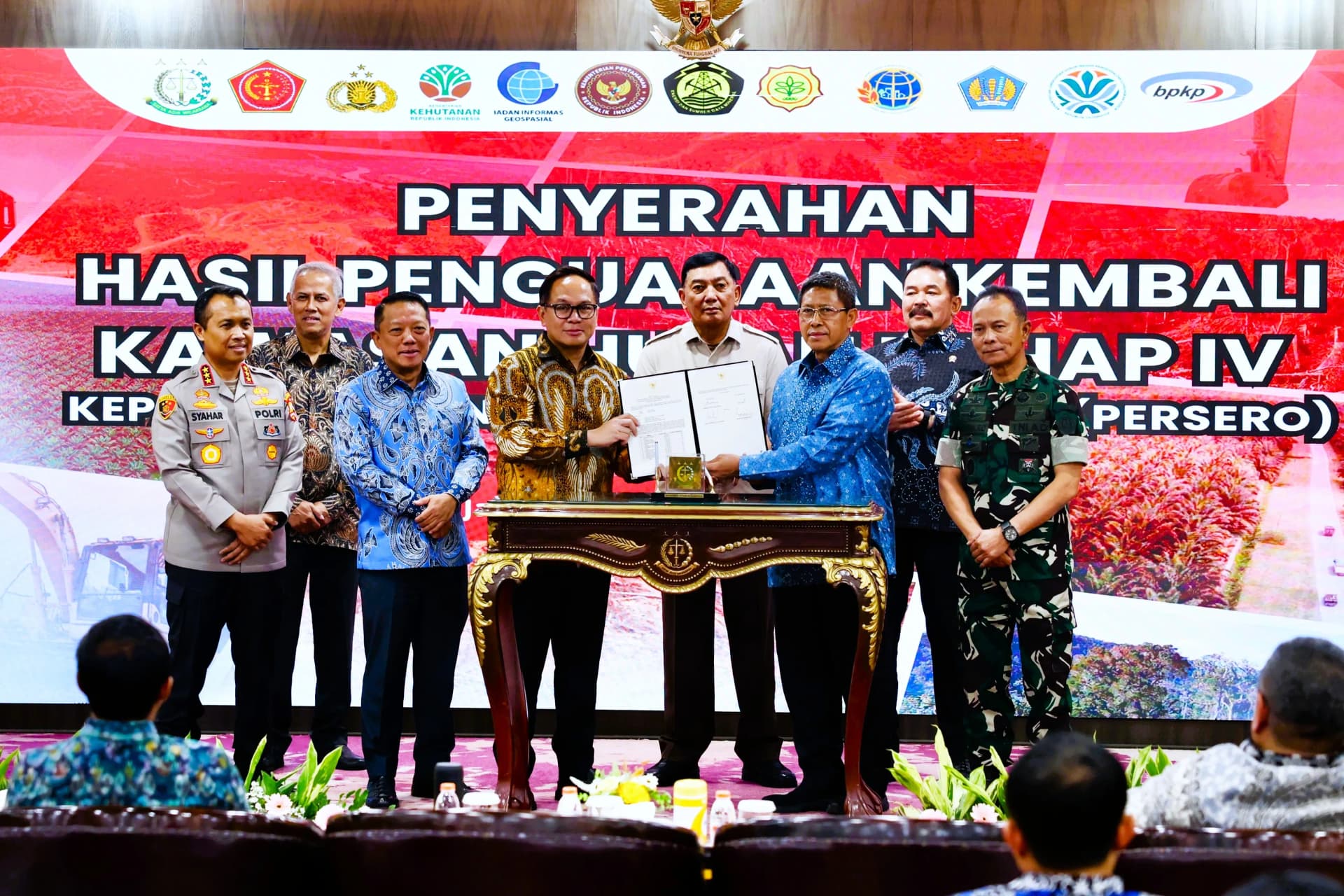 Penyerahan Lahan Tahap IV
