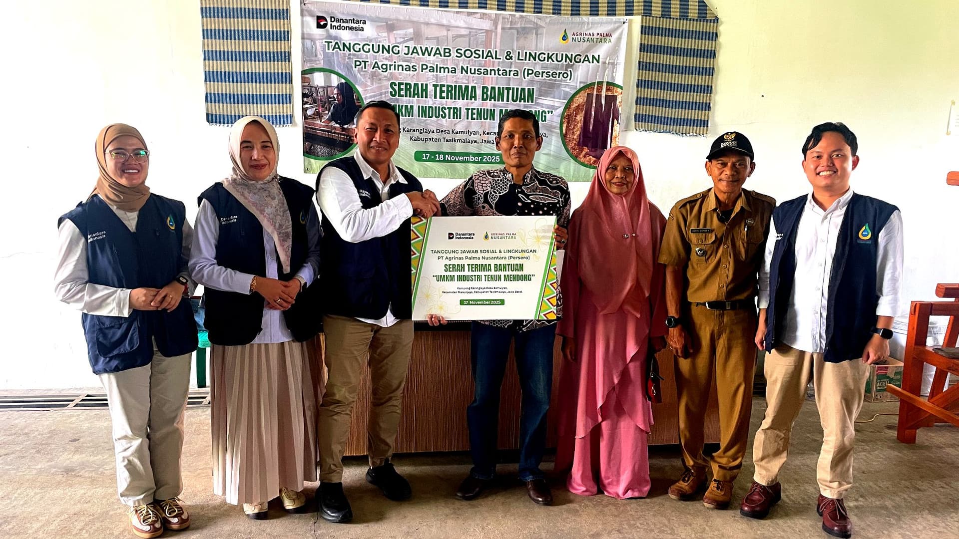 Agrinas Palma Nusantara Dorong Kebangkitan Industri Kerakyatan di Tasikmalaya