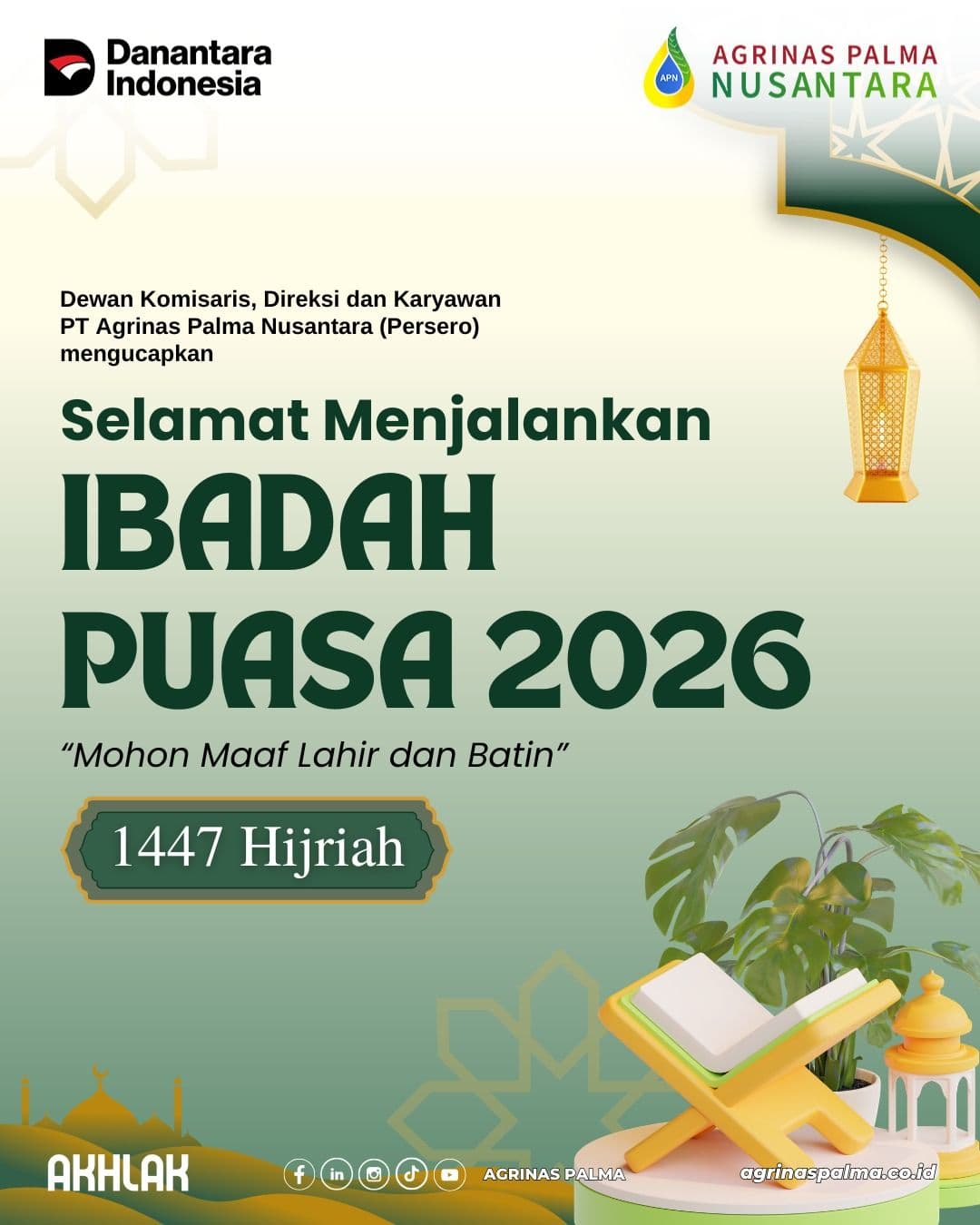 Selamat Menjalankan Ibadah Puasa 2026