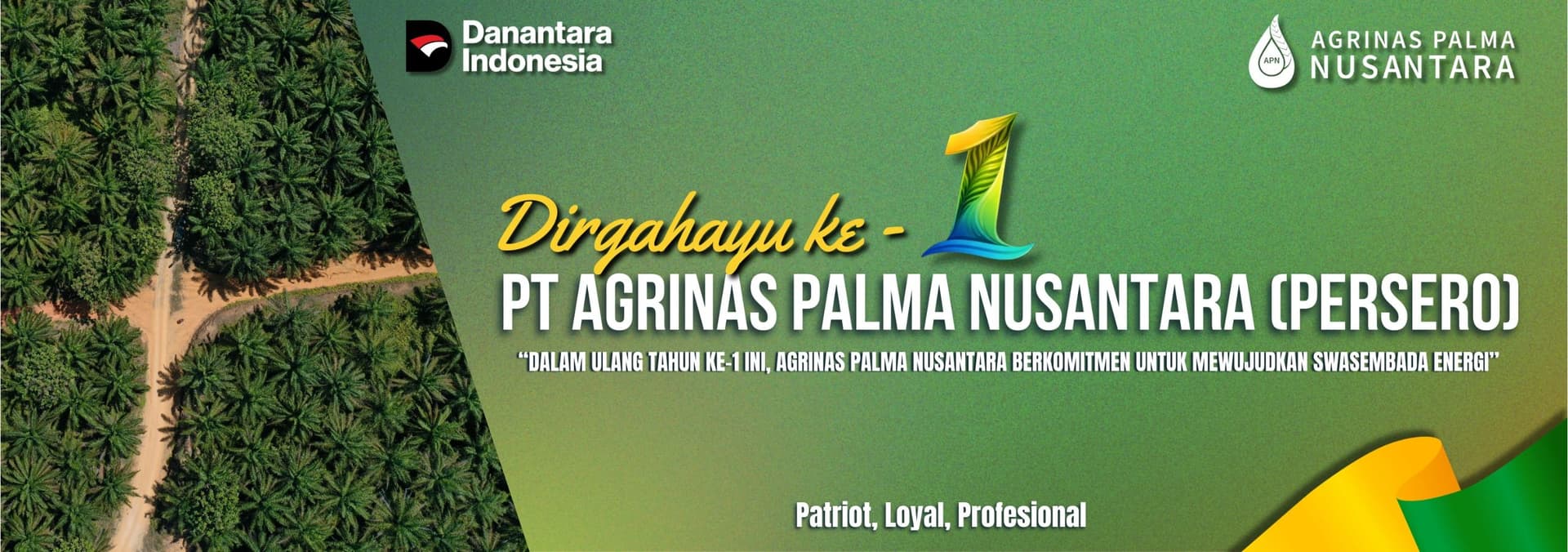 Dirgahayu Agrinas Palma Nusantara ke-1