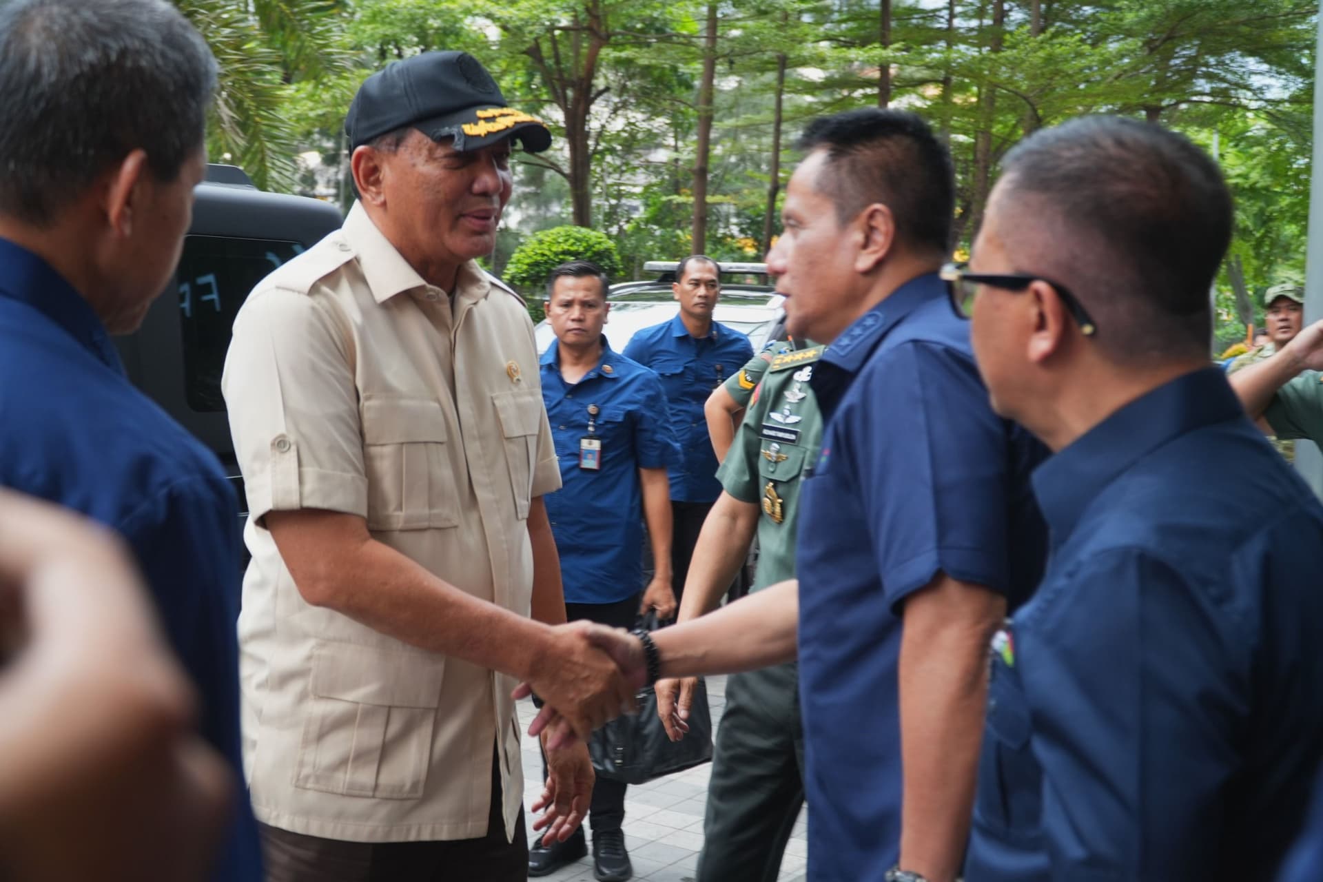 Menteri Pertahanan Sjafrie Sjamsoeddin Kunjungi PT Agrinas Palma Nusantara (Persero) 2025