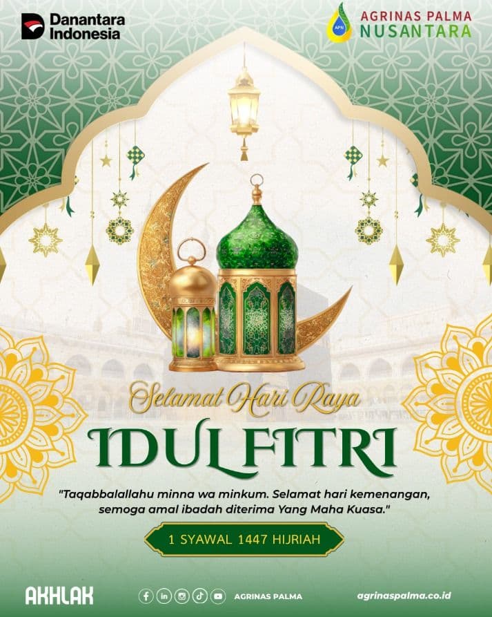 Selamat Hari Raya Idulfitri 1447 H