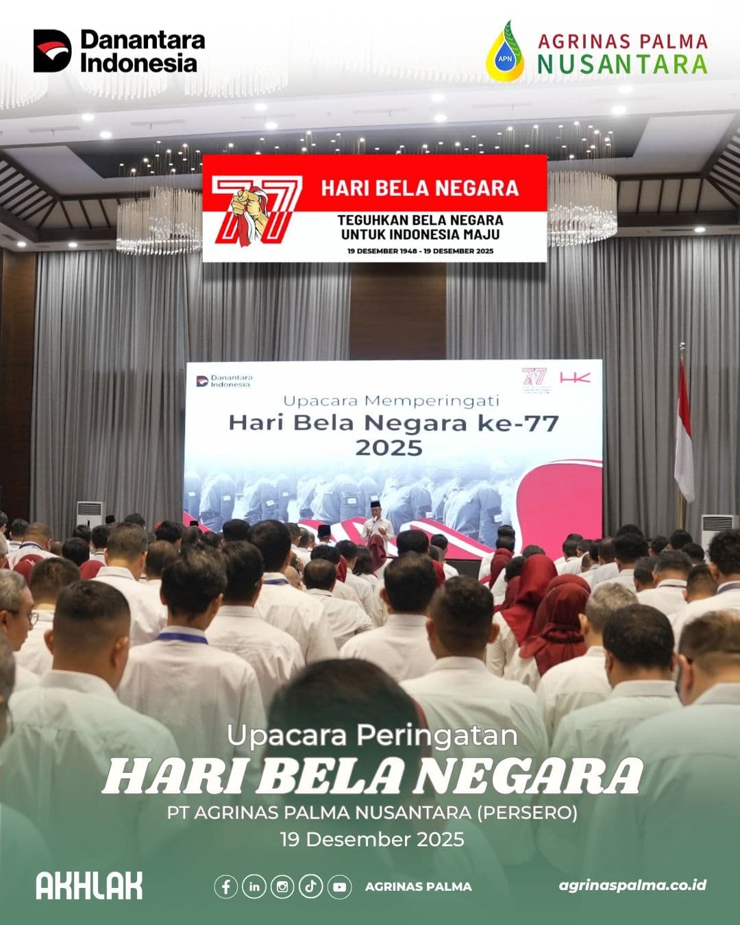 Upacara Peringatan Hari Bela Negara 2025