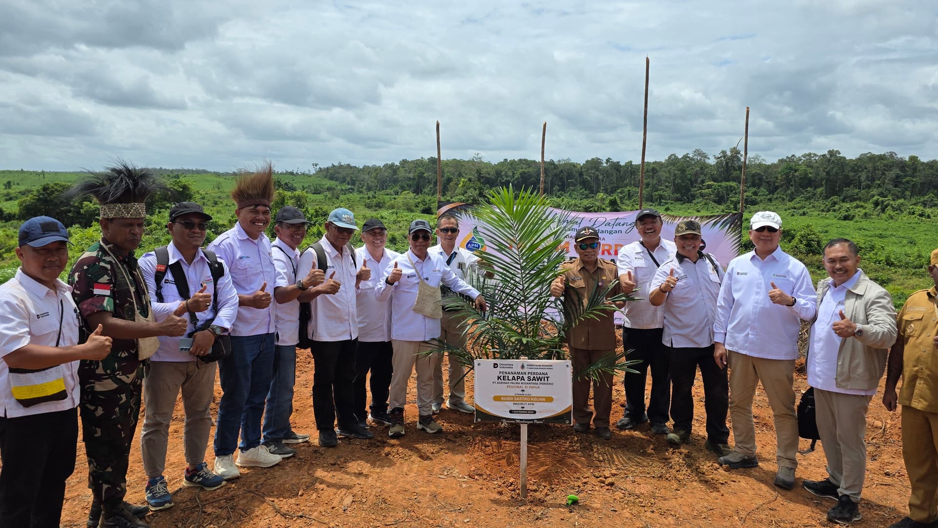 Agrinas Palma Nusantara Sosialisasikan Program KSPEAN kepada Warga Kampung Anggai, Papua Selatan